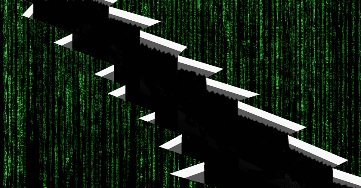 A gap in matrix code
